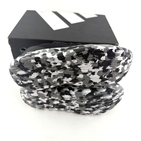 Adidas Kids Black Lite Racer Adapt 7.0 Shoes Size 4 - Picture 11 of 13